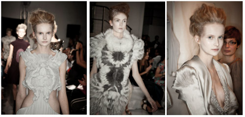 在前不久刚刚结束的2011年秋冬巴黎高级定制时装周，植村秀大力支持时尚新势力与华裔女设计师殷亦晴完美合作，完成了殷亦晴第一次在巴黎时装周的国际大舞台上的华美绽放。 