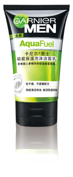 卡尼尔男士动能保湿泡沫洁面乳